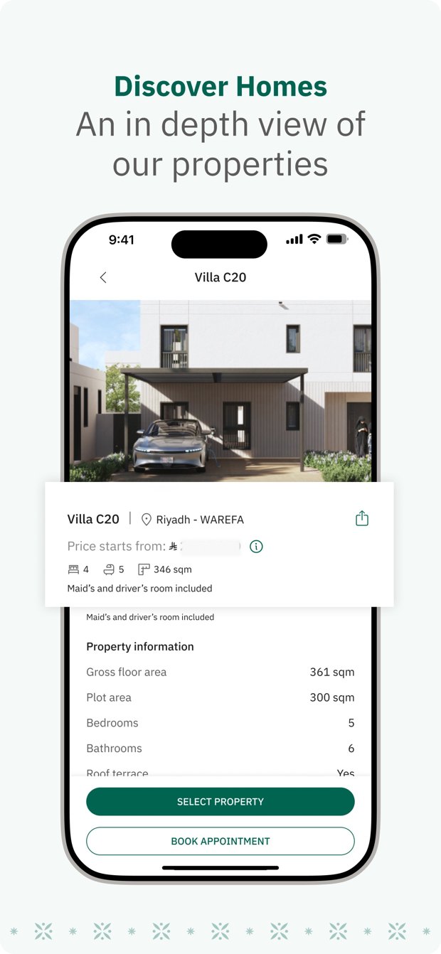 Live app today: property details