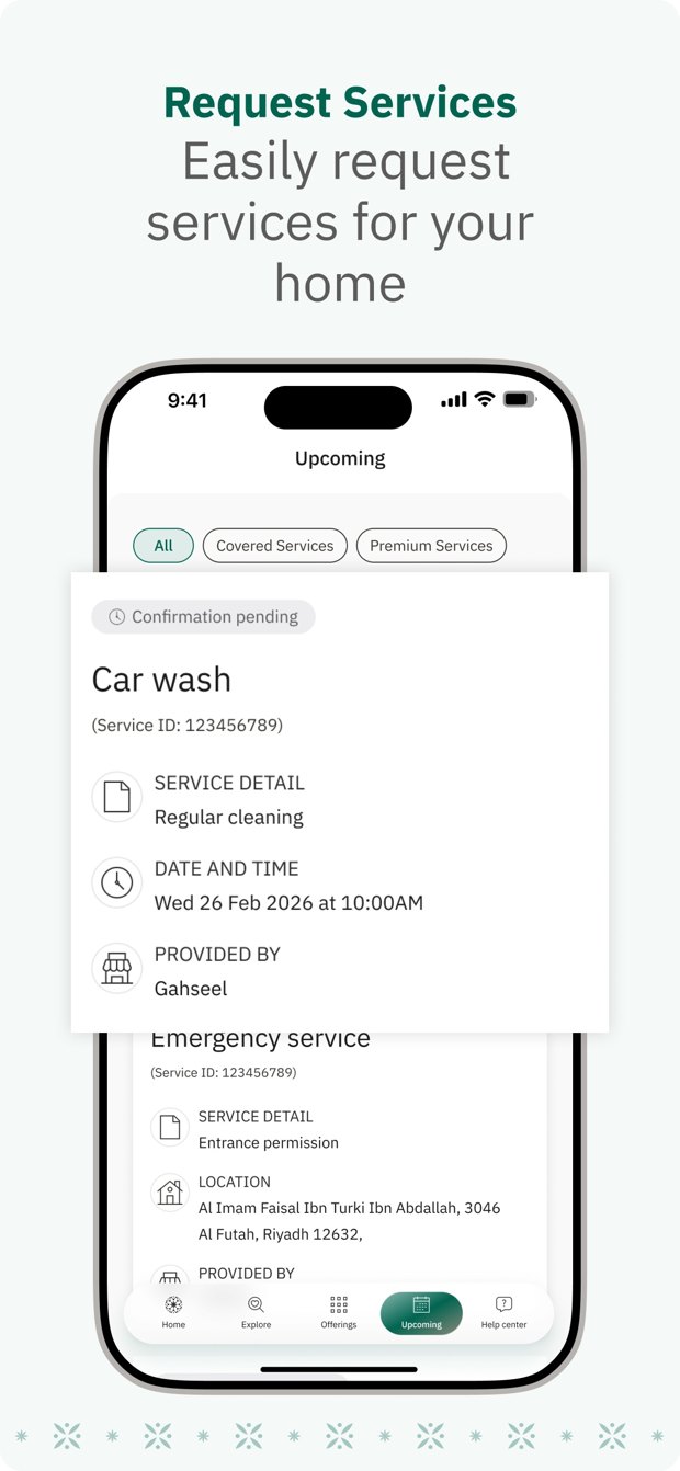 Live app today: service requests
