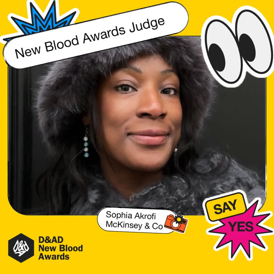 D&AD New Blood Awards judge portrait