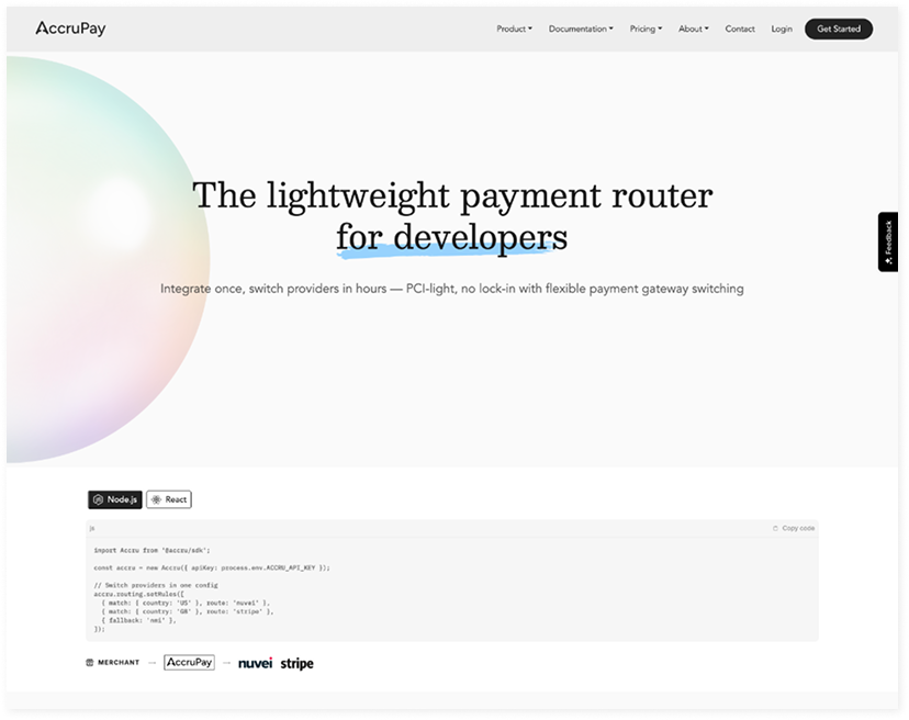 Global Payment Orchestration Platform